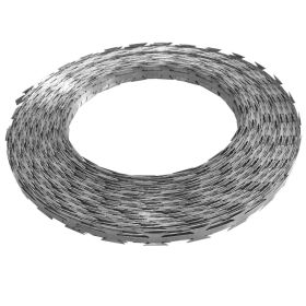 Razor Concertina Wire Galvanized Steel 1640.4'