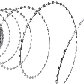 Concertina NATO Razor Wire Galvanized Steel 984.3'